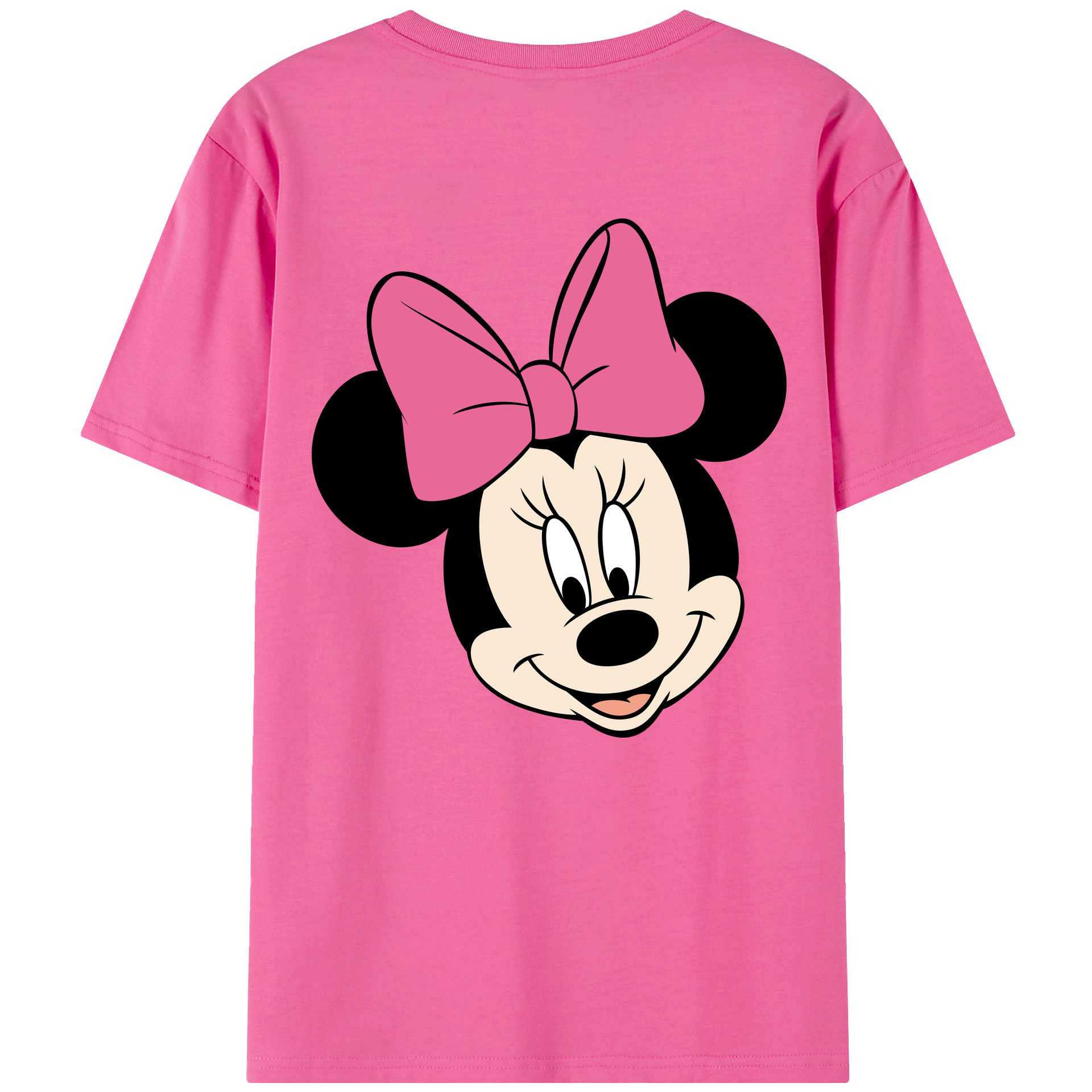 （画像用） ミッキーマウス Mickey Mouse レディース半袖Tシャツ(バックプリント)